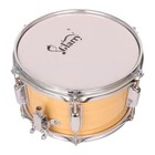 Glarry 10 X 6  Snare Drum Poplar Wood Drum Percussion Set Wood Color