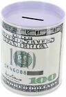 Tin Money Piggy Bank Savings 6 5  Franklin Coin Jar Box Saver - Kids Collection