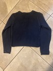 Vintage Unisex Kids Polo Ralph Lauren Navy Cotton American Flag Sweater 6