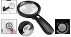 Large Distortion-free Magnifying Glass - 3x Optical Power With Led Illumination