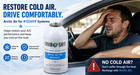 Arctic Air For R1234yf  4 Cans With Gauge  Colder Air  Enviro-safe