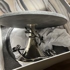 Michael Aram Black Orchid Cake Stand New But Box Is In Bad Condition    