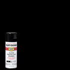 7779830-6pk Stops Rust Spray Paint  12 Oz  Gloss Black  6 Pack