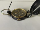 Vintage W   L E Gurley Lensatic Military Compass Troy Ny Usa Tested Working