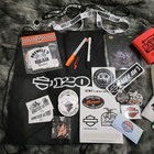 Harley Davidson Motorcycle Memorabilia Lot  Koozies  Pin decal  Chips  Biz Cards