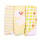 Hooded Towel Set For Newborn Boys And Girls  Soft Terry Towel Set  Pack Of 3  Ye