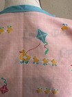 Vintage Baby Hand Crafted Child Toddler Apron Smock Back Ties Front