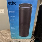 Amazon Echo Smart Speaker Alexa Voice Control Black Bluetooth Wi-fi W  Adapter