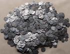 Russia Ivan Iv  1533-1584  Lot 25 Silver Wire Coins   2 
