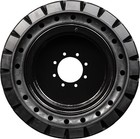 12-16 5  33x12-18  Solid Skid Steer Tire With Rim  1  - Cat Bobcat Case Tires