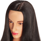 Mannequin Head With 100  Real Hair Manikin Cosmetology Doll Head Hairdresser New