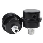 2x Air Compressor Metal Filter Intake Filter Noise Muffler Silencer 1 2  Pt 20mm