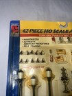 Nos Life Like Trains Ho Scale 42 Piece Accessory Set No  1220  Hand Painted Read