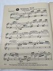 Vintage Antique Piano Sheet Music William Tell Century Music Rossini Early 1900s