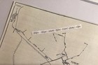 1952 Pittsburgh Street Railways Co  Washington Pa  Trolley Map   Prr B o Rr  New