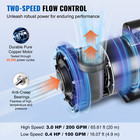 Vevor 2 Speed Spa Pump  56-frame  Tested To Ul Standards
