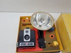 Vintage Kodak Brownie Hawkeye Outfit In Original Box Flash Model Camera