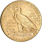 Us Gold  5 Indian Head Half Eagle - Bu - Random Date