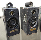 Ansco Memo X5 Leather Wrapped Body Ilex F 6 3 Lens 35mm Box Camera W  Cassettes