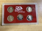 2002 S United States Us Mint Silver Proof Complete Set 10 Coins Box