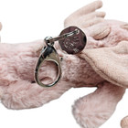 Jellycat Rose Dragon Bag Charm Keychain Small Soft Plush Pink Retired