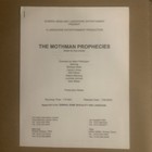 The Mothman Prophrcies Press Kit - Production Notes   4 Photos