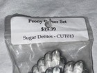 Sugar Delites Peony Cutter 3 Pc Set Fondant Mold Decorative Gum Paste Cake Decor