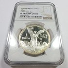 1989 Mo Ngc Pf68 Ucam With Dot - Mexico 1 Oz Silver Libertad Onza Coin  58145a
