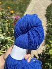 Mystery Large Hank Cobalt Blue Wool Yarn