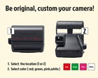 Custom Polaroid 670 Autofocus Instant Camera   Vintage 600 Film Camera   Sonar