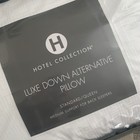 Hotel Collection Luxe Down-alternative Medium Support Stand   Queen Pillow New