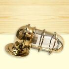 Marine Bulkhead Light Nautical Brass Vintage Antique Solid Wall Decor