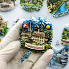5style Switzerland Resin Refrigerator Magnet 3d Travel Souvenirs Craft
