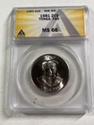 1981 Tonga 20 Seniti Graded Ms 66 By Anacs Low Mintage Fao Issue