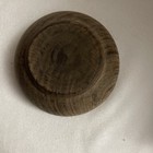 Dominican Rep   Libertad 1897 Silver Indio Medio Peso Wood   Penny Wood Ashtray