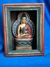 Late 19th  Early 20th Century Tibet  Mongolian Buddha In Shrine Box