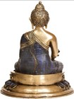 13  Tibetan Buddhist God Lapis Buddha Of Healing In Brass   Handmade   Made   a1