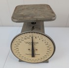 Vintage Hanson Model 2060 Utility Scale 60 Lb Mechanical Bench Scale Made Usa