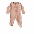 Magnetic Me Pink Dogwood Magnetic Ruffle Footie