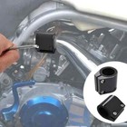 2x High Temp Exhaust Muffler Seal Clamps 1  For Yamaha Banshee 350 87-2006 Black