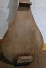 Vintage Japanese Biwa Instrument will Need Some Repairs has Broken Tuning Peg 