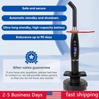 Dental Wireless Cordless Led Curing Light 5w Resin  Lamp   Whitening Tip Bk