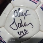 Usmnt Signed Adidas Soccer Ball World Cup Usa 1996-1998  Lalas Agoos Jones Pope