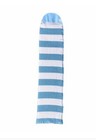 Curve Striped Stretch Surf Board Sock -white And Blue 12   6
