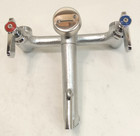 Regency 600fms86 Wall-mount 8  Center Mop Sink Faucet 6-1 2  Nozzle W  Pail Hook