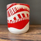 Starbucks Holiday Tumbler 8oz Coffee Mug Red White Candy Cane Christmas Cup 2021
