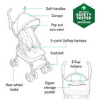 Ingenuity 3d Mini Convenience Stroller     Lightweight Stroller  Compact Fold  Mul