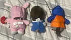 Lot  Vintage 1974 Monchichi Sekiguchi Monkey Doll Bunny Suit Puffer And Baby Dog