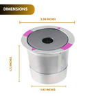 Reusable K Cup Pods  - Stainless Steel Coffee Filter For Keurig 1 0 2 0