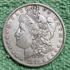 1881  Morgan Silver Dollar     Nice Circulated Coin - L  k At Pictures    6036